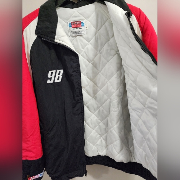 🏎NWOT Vintage Official Nascar Number 98 Custom Jacket - Picture 7 of 8